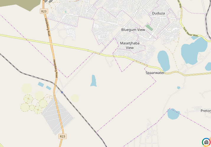 Map location of Spaarwater